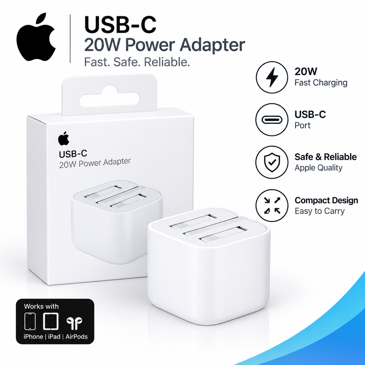 Apple 20W USB-C Power Adapter